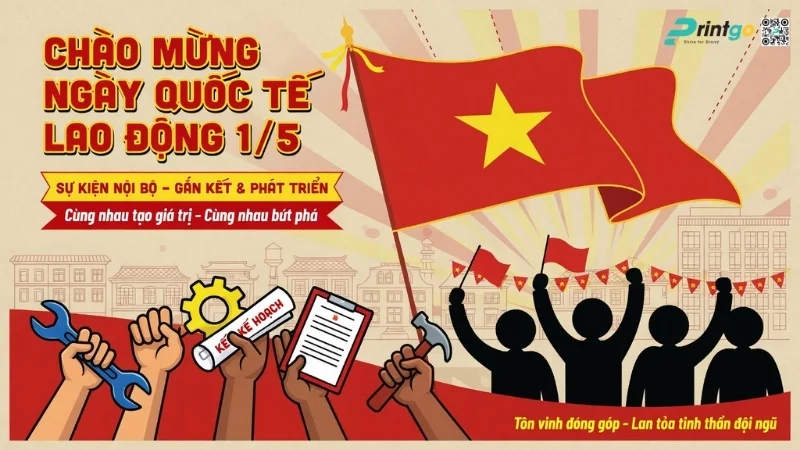Banner 1/5 cho sự kiện, chương trình nội bộ