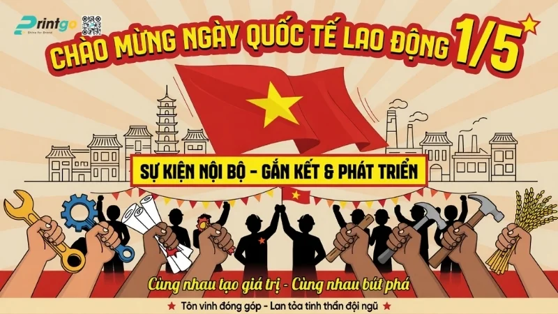 Banner 1/5 cho sự kiện, chương trình nội bộ
