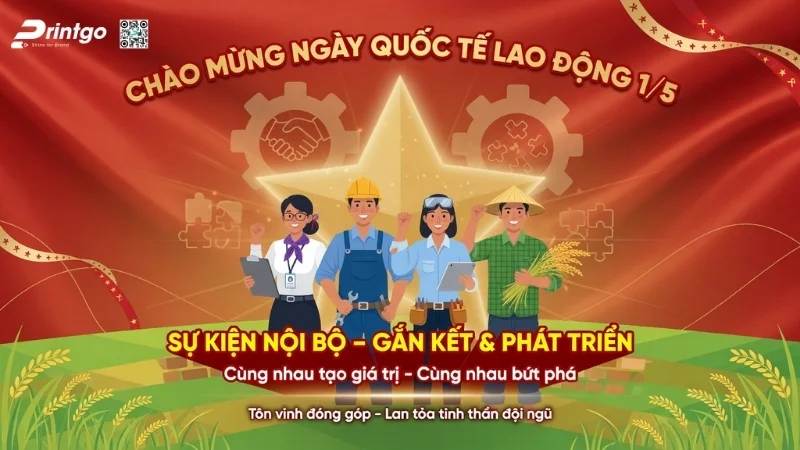 Banner 1/5 cho sự kiện, chương trình nội bộ