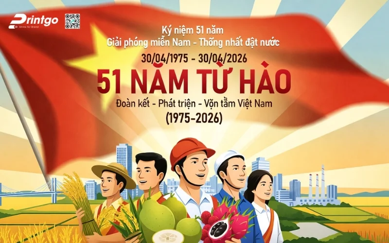 Banner 1/5 cho sự kiện, chương trình nội bộ