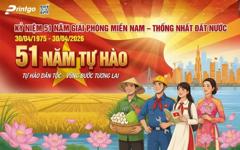 Banner 1/5 cho sự kiện, chương trình nội bộ