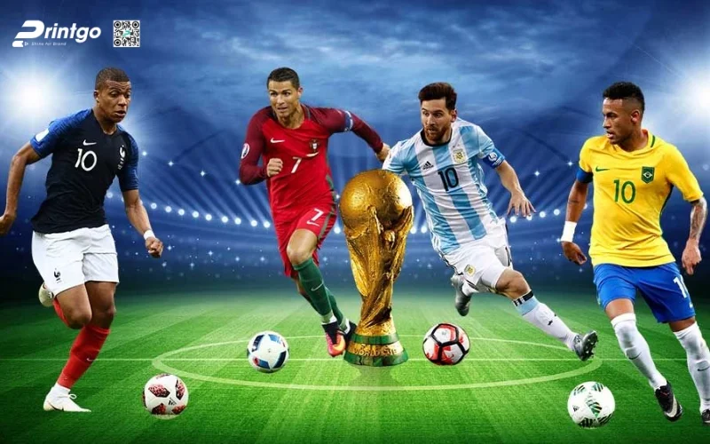 Bộ sưu tập banner World Cup 2026 hình ảnh cầu thủ
