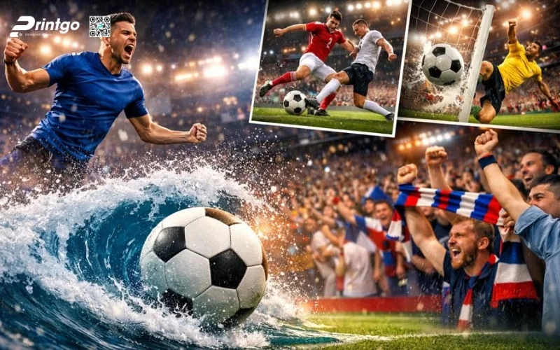 Bộ sưu tập banner World Cup 2026 hình ảnh cầu thủ
