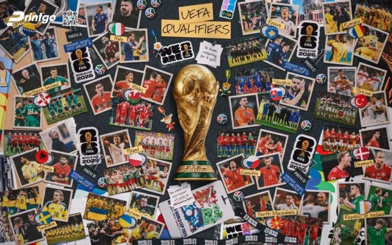 Bộ sưu tập banner World Cup 2026 hình ảnh cầu thủ
