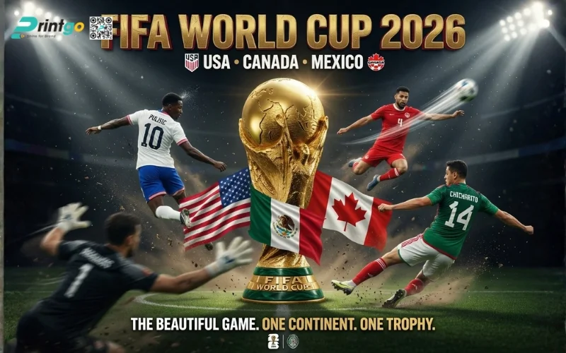 Bộ sưu tập banner World Cup 2026 hình ảnh cầu thủ