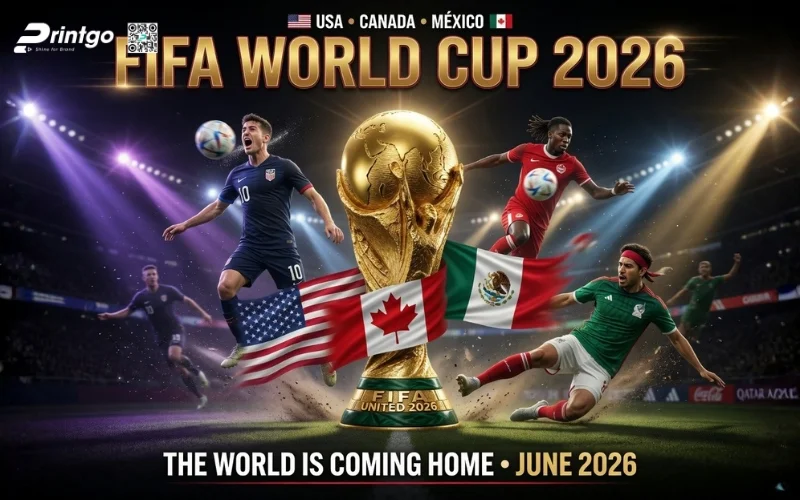 Bộ sưu tập banner World Cup 2026 hình ảnh cầu thủ