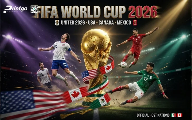 Bộ sưu tập banner World Cup 2026 hình ảnh cầu thủ