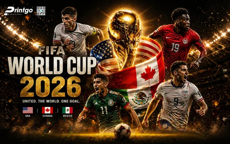 Bộ sưu tập banner World Cup 2026 hình ảnh cầu thủ