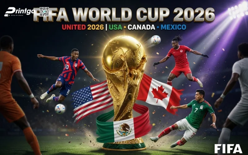 Bộ sưu tập banner World Cup 2026 hình ảnh cầu thủ