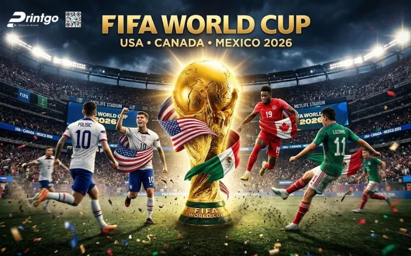 Bộ sưu tập banner World Cup 2026 hình ảnh cầu thủ