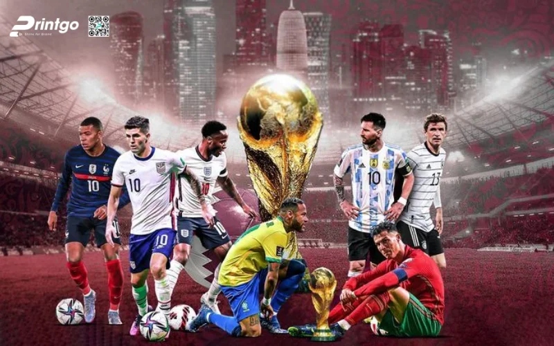 Bộ sưu tập banner World Cup 2026 hình ảnh cầu thủ