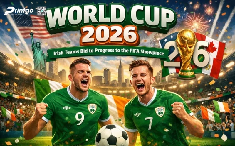 Bộ sưu tập banner World Cup 2026 hình ảnh sân bóng