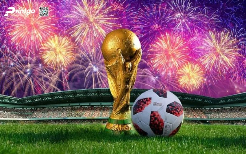 Bộ sưu tập banner World Cup 2026 hình ảnh sân bóng