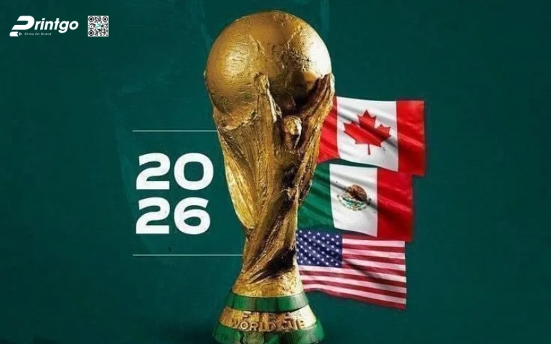 Bộ sưu tập banner World Cup 2026 hình ảnh sân bóng
