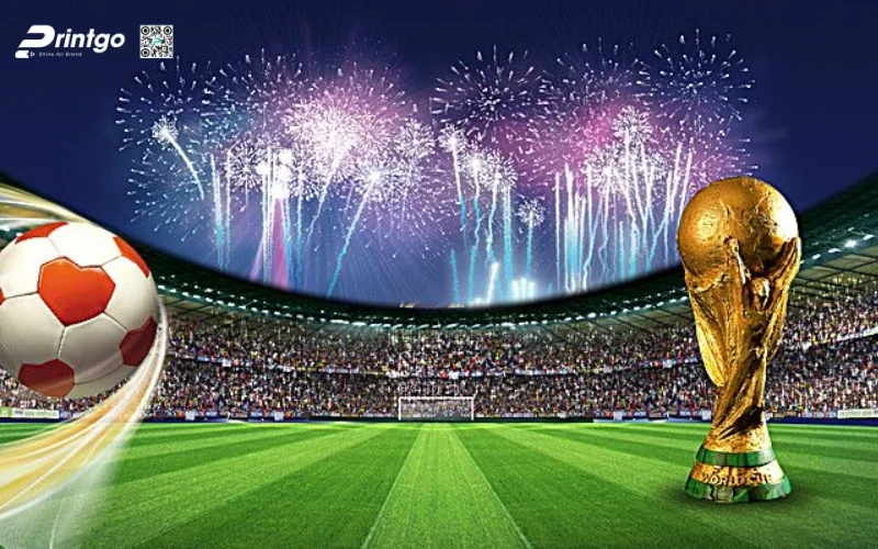 Bộ sưu tập banner World Cup 2026 hình ảnh sân bóng