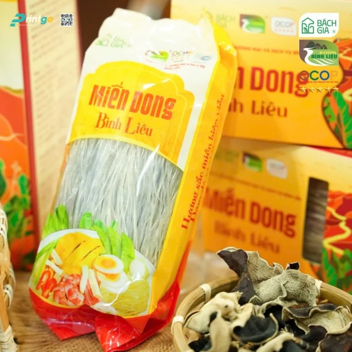 Bao bì Miến dong Bình Liêu trở thành công cụ truyền thông mang lại hiệu quả