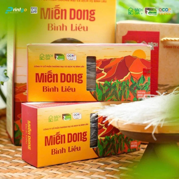 Bao bì Miến dong Bình Liêu trở thành công cụ truyền thông mang lại hiệu quả
