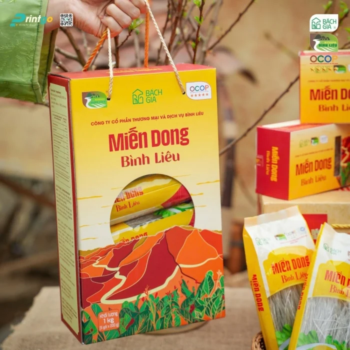 Bao bì Miến dong Bình Liêu trở thành công cụ truyền thông mang lại hiệu quả