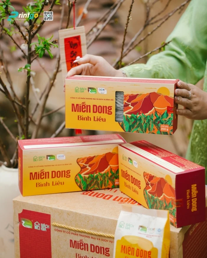 Bao bì Miến dong Bình Liêu trở thành công cụ truyền thông mang lại hiệu quả