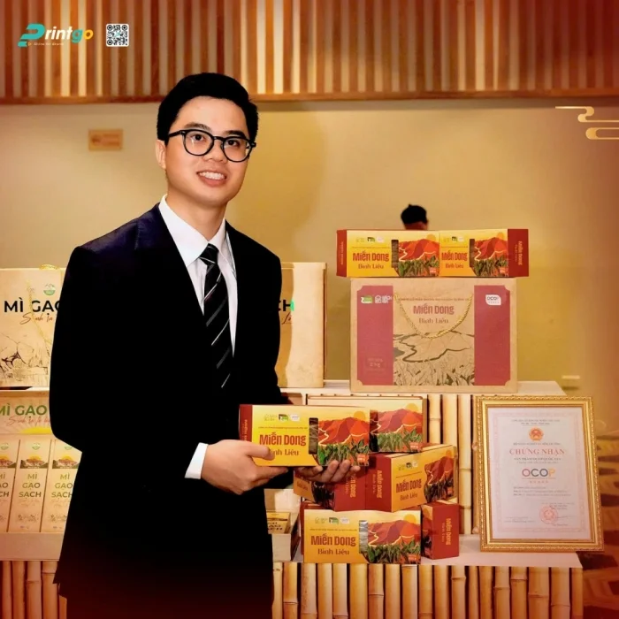 Miến dong Bình Liêu tham gia hội chợ OCOP