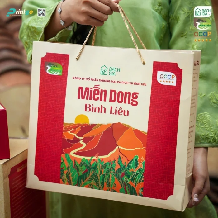 Bao bì Miến dong Bình Liêu trở thành công cụ truyền thông mang lại hiệu quả