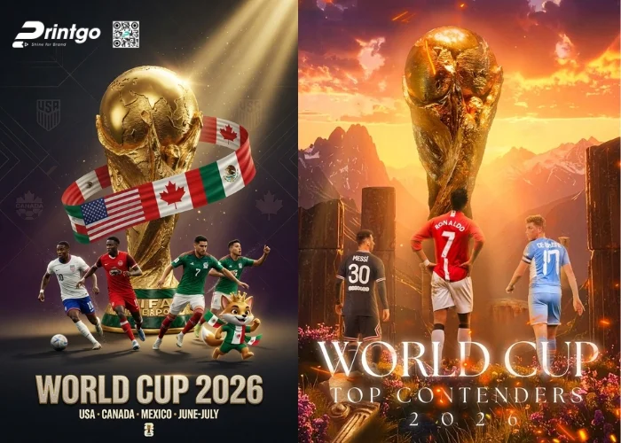 Tải MIỄN PHÍ 159+ file poster World Cup 2026 chất lượng Full HD, PNG, Vector