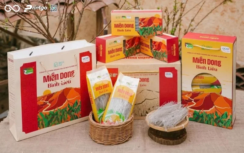 Thay đổi bao bì miến dong Bình Liêu vươn tầm xuất khẩu