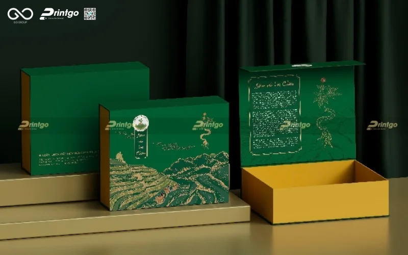 Tái định vị bao bì nhân sâm Lai Châu