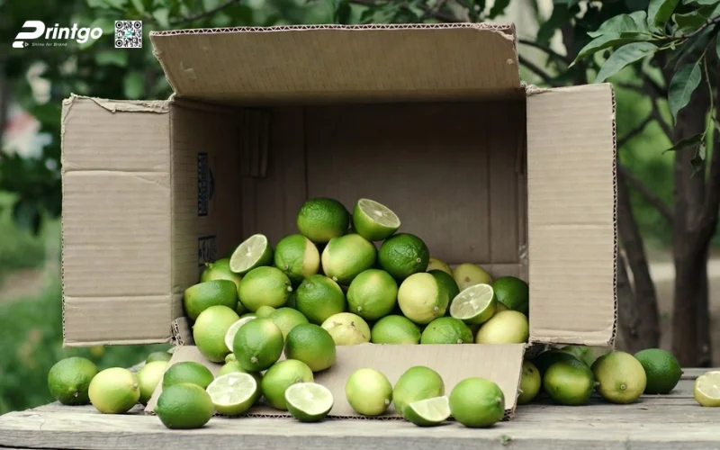 Chất liệu & kỹ thuật sản xuất thùng carton chanh xuất khẩu