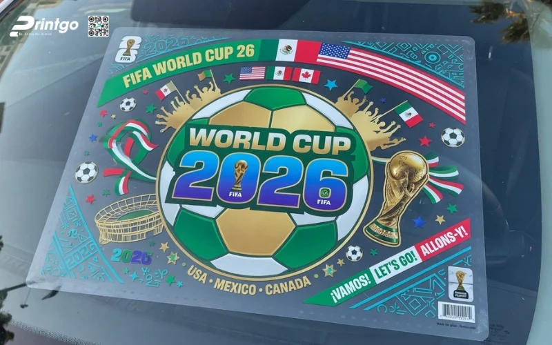 Decal dán cửa kính World Cup là gì?
