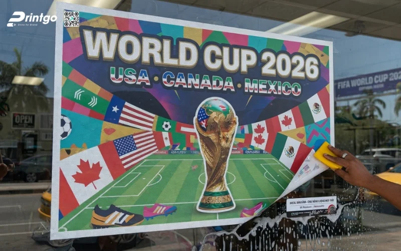 Vì sao decal dán kính lại là một yếu tố ăn khách mùa World Cup?
