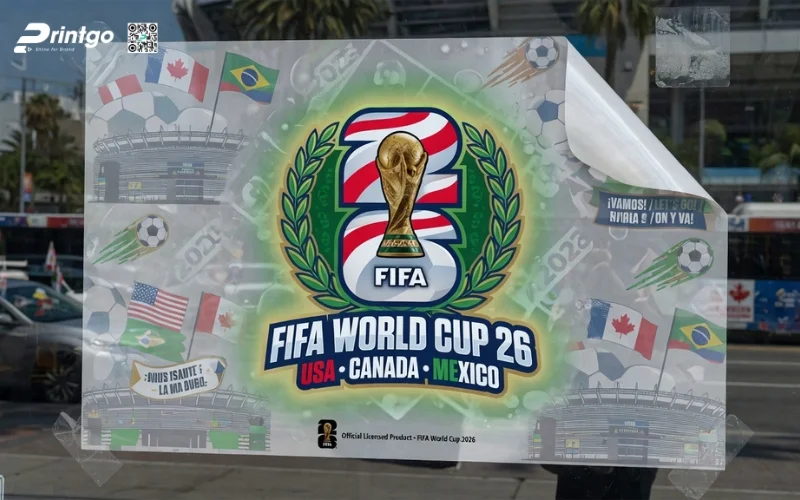 Những ngành hàng nên đầu tư in decal dán cửa kính World Cup 2026
