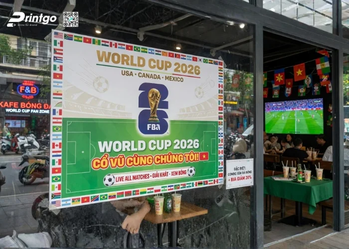 Sở hữu ngay 99+ mẫu decal dán cửa kính World Cup 2026 siêu ấn tượng