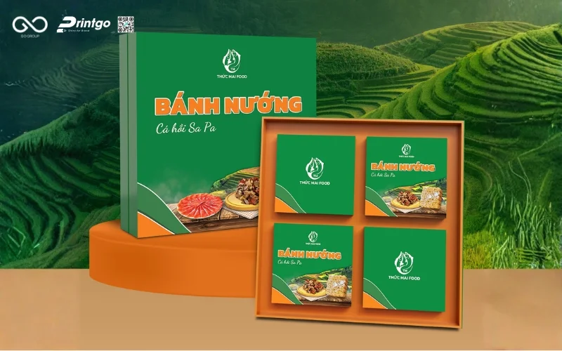 Casestudy - Printgo thiết kế bao bì ruốc cá hồi sapa Thức Mai Food