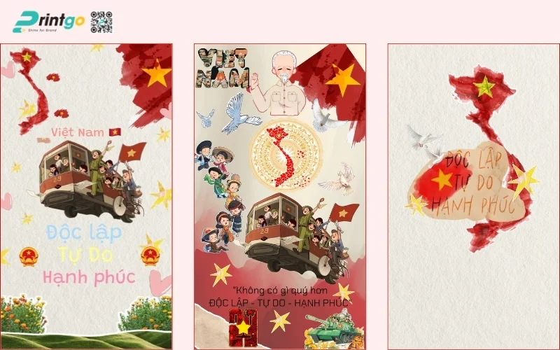 Hình nền điện thoại 30/04 1/5 sắc nét