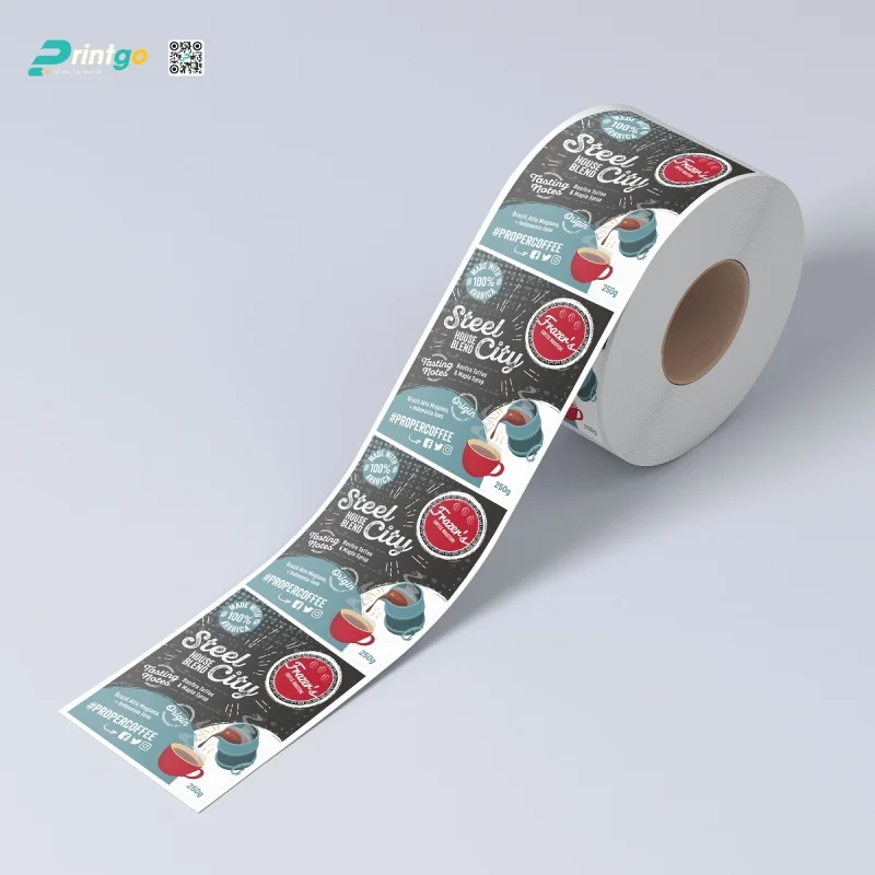 Chất liệu in tem nhãn decal cuộn chuyên dụng: Decal Giấy