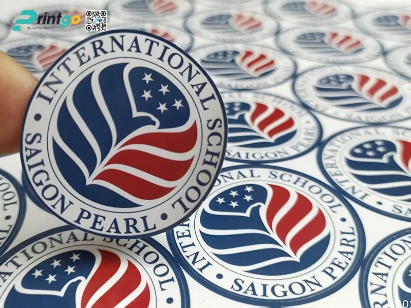 Quy trình in tem decal nhựa chuyên nghiệp tại Printgo