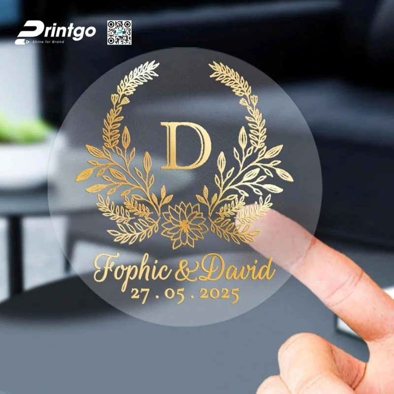 Tem decal nhựa trong số lượng lớn