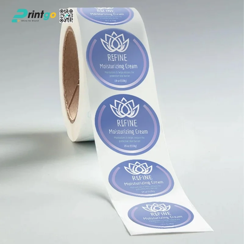 Tem decal nhựa trắng sữa lấy ngay