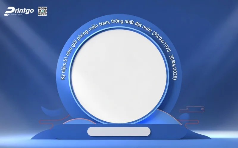 Khung avatar giải phóng miền Nam dành cho doanh nghiệp, team, tổ chức