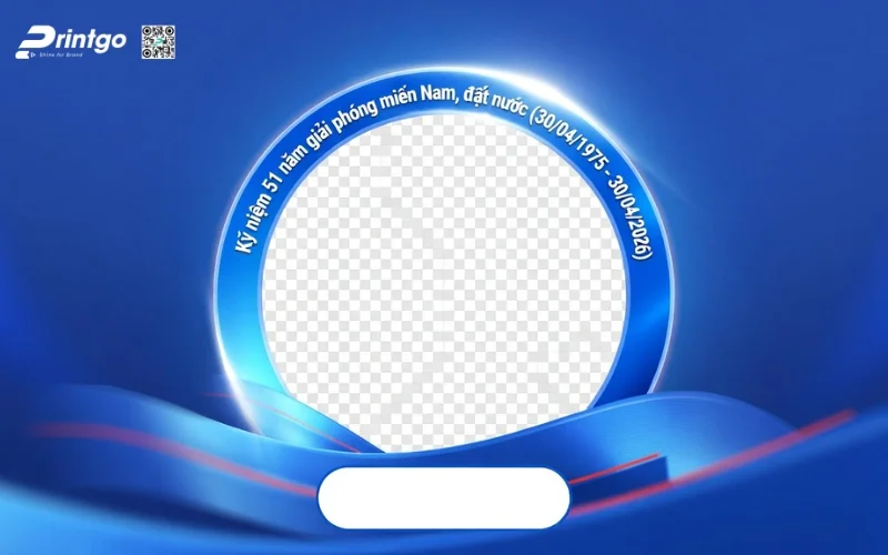 Khung avatar giải phóng miền Nam dành cho doanh nghiệp, team, tổ chức