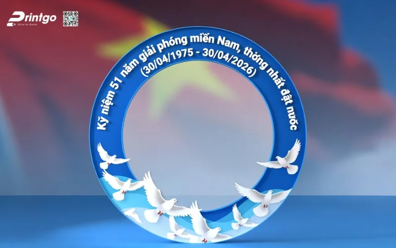 Khung avatar giải phóng miền Nam dành cho doanh nghiệp, team, tổ chức