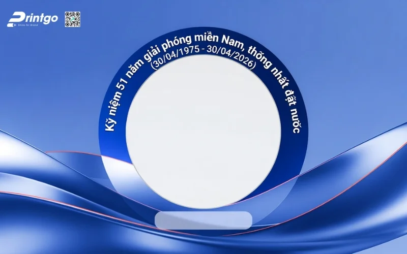 Khung avatar giải phóng miền Nam dành cho doanh nghiệp, team, tổ chức