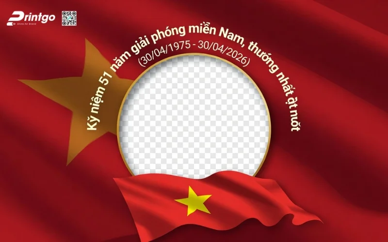 Khung avatar giải phóng miền Nam phong cách truyền thống