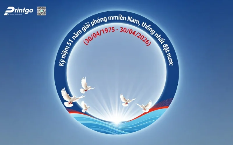 Khung avatar giải phóng miền Nam 2026 phong cách hiện đại