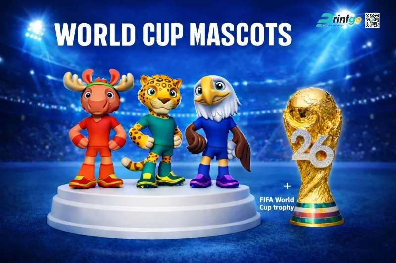 Mascot World Cup 2026 nổi bật