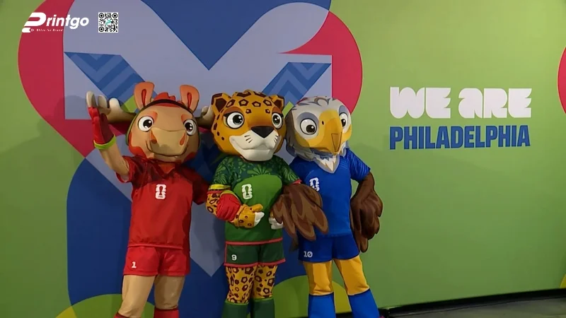 Mascot World Cup 2026 quảng bá thương hiệu