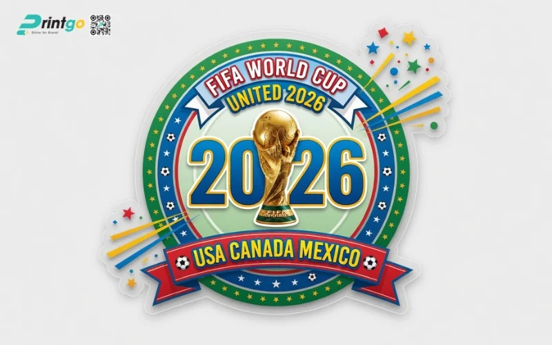 Trọn bộ 99 mẫu decal dán cửa kính World Cup 2026 đẹp