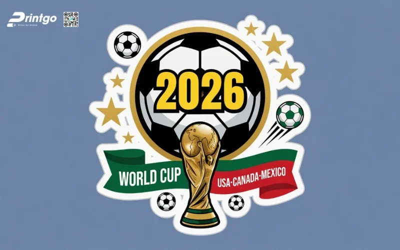 Trọn bộ 99 mẫu decal dán cửa kính World Cup 2026 đẹp