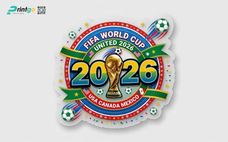 Trọn bộ 99 mẫu decal dán cửa kính World Cup 2026 đẹp